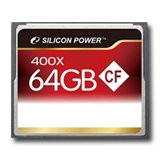 Silicon Power 400x 64GB CF Card Hi-speed Read up to 60MB/s, ATA interface, PIO mode 6, MWDMA 4, UDMA 6, ECC function, Retail pack
