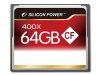 Silicon Power 400x 64GB CF Card Hi-speed Read up to 60MB/s, ATA interface, PIO mode 6, MWDMA 4, UDMA 6, ECC function, Retail pack