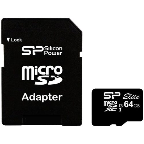 SILICON POWER 64GB,TF_SDXC UHS-I U1,SR104 mode without SD Adapter