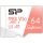 Silicon Power Superior / V30 64GB mSD Card UHS-1 (U3) V30 R/W: up to 100/80 MB/s, IOPS 1500/500, A1, V30, ECC function, Shock/water/x-ray-proof, w/ adapter