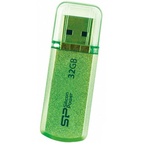 Silicon Power Helios - 101 64GB Pendrive USB 2.0 Green