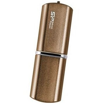 Silicon Power Lux Mini USB 2.0 Flash Drive, Bronze