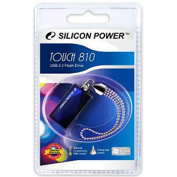 SILICON POWER 64GB, USB 2.0 FLASH DRIVE / TOUCH 810 ,BLUE
