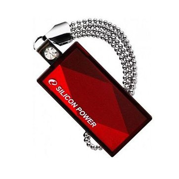 SILICON POWER 64GB, USB 2.0 FLASH DRIVE/TOUCH 810 ,RED