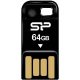 SILICON POWER UFD 2.0,Touch T02 64GB,Black