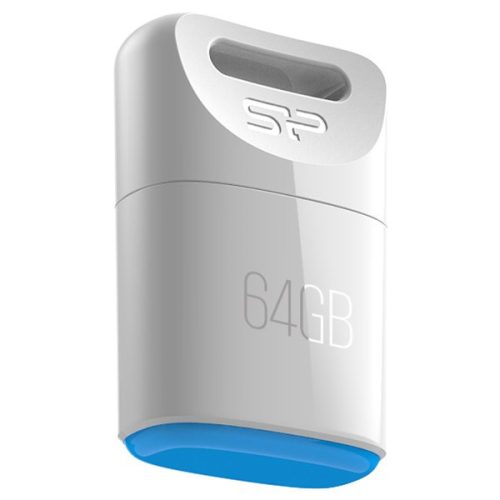 Silicon Power Touch - T06 64GB Pendrive USB 2.0 White, Waterproof, dustproof and vibration-proof