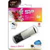 Silicon Power Blaze - B30 64GB Pendrive USB 3.2 Gen 1 Swivel Cap Flash Drive,Black