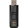 Silicon Power Blaze - B50 64GB Pendrive USB 3.2 Gen 1 Special carbon fiber surface, Black