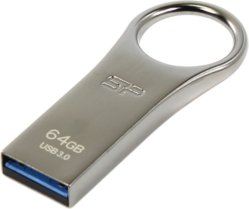 Silicon Power Jewel - J80 64GB USB 3.2 Pendrive Ezüst (SP064GBUF3J80V1T)