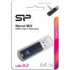 Silicon Power Marvel - M02 64GB Pendrive USB 3.2 Gen 1 Blue, Built-in straphole, Aluminum housing