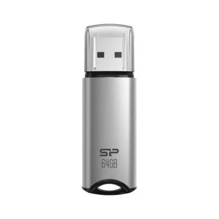 Silicon Power 64GB Marvel M02 USB 3.2 Gen 1 pendrive BOX ezüst