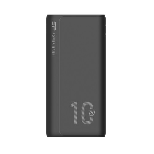 Silicon Power 10.000mAh QP15 Powerbank  Type-C Micro-USB Lightning Fekete