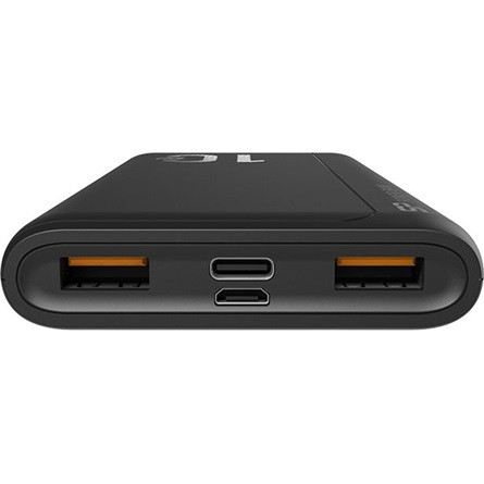 Silicon Power QP15 10000mAh LiPo powerbank fekete (QC3.0, PD)