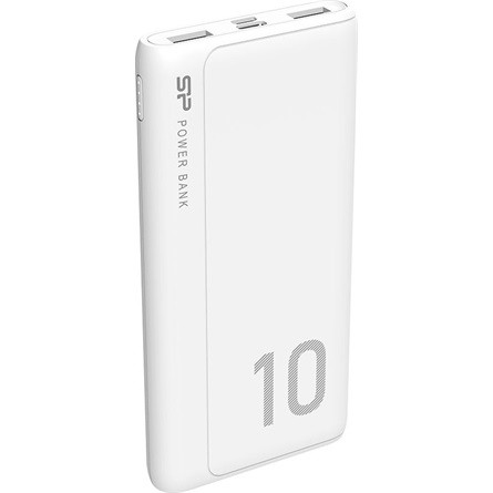 Silicon Power QP15 10000mAh LiPo powerbank fehér (QC3.0, PD)