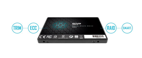 Silicon Power -Slim - S55, 120GB, 2.5" SATAIII (TLC 3D Nand), SSD