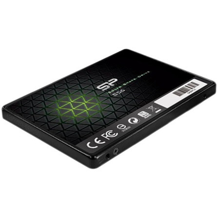 Silicon Power Slim - S56 120GB SSD SATAIII (3D NAND) 3D NAND, SLC Cache, Phison controller, 7mm 2.5'' Green - Max 560/530 MB/s
