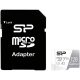 SILICON POWER Flash card Silicon Power Superior Pro A2 microSDXC 128GB Class 10 UHS-I U3 Colorful R/W 100/80, Adapter