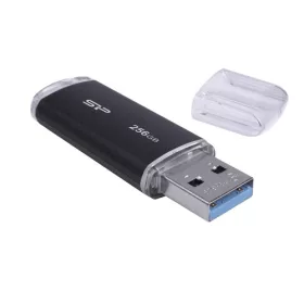   Silicon Power Blaze - B02 128GB USB 3.2 Pendrive Fekete (SP128GBUF3B02V1K)