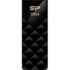 Silicon Power Blaze - B03 128GB Pendrive USB 3.2 Gen1 Data transfers up to 5 Gbps, Elegant diamond-cut pattern, Black