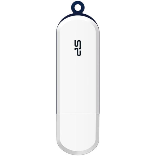 Silicon Power Blaze - B32 128GB Pendrive USB 3.2 Gen1 Sleek polished finish, White