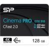 Silicon Power 128GB Cinema Pro Compact Flash CFast 2.0 memóriakártya BOX fekete