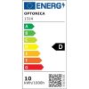 OPTONICA LED Filament Izzó, E27, A60, 10W, 1350lm, 4500K, nappali fehér