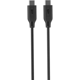   Silicon Power Boost Link PVC LK15CC USB-C -> USB-C M/M adatkábel 1m fekete 60W