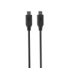 Silicon Power Boost Link PVC LK15CC USB-C -> USB-C M/M adatkábel 1m fekete 60W