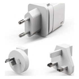   Silicon Power Boost Charger QM16 Travel 20W univerzális hálózati töltő adapter fehér