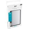 SILICON POWER Bolt B75 240GB External SSD, Read/Write: 440 / 430 MB/s, Silver, cable: Type-C (B75) to Type-A (PC/NB)