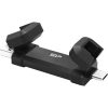Silicon Power Pendrive - 250GB USB3.2(Gen2) Type-A és Type-C csatlakozás, DS72 Fekete