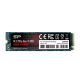 SILICON POWER A80 256GB SSD, M.2 2280, PCIe Gen3x4, Read/Write: 3400 / 3000 MB/s