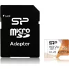 SILICON POWER Memóriakártya MicroSDXC 256GB CL10 UHS-I U3 V30 + adapter, Superior Pro 4K UHD