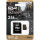 Silicon Power 256GB Golden Series High Endurance UHS-1 Class10 U3 V30 A1 vízálló ütésálló microSDXC memóriakártya BOX fe