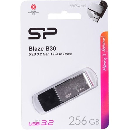 Silicon Power Memory USB 3.0 256GB Blaze B30