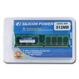 SILICON POWER PC Memory Device SILICON POWER (DDR2 SDRAM,1x256MB,667MHz(PC2-5300),{CL5},Non-ECC,32 x 16,DIMM 240-pin,Unbuffered), Retail
