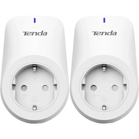 Tenda SP3 smart home 1db villásdugó CEE 7/3 (EU) konnektor aljzat fehér (2db)