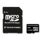 SILICON POWER Memória - Flash kártyák SILICON POWER MicroSDHC NAND Flash Micro SDHC 4GB Class 4, Plastic, 1pcs with SDHC adapter