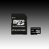SILICON POWER Memória - Flash kártyák SILICON POWER MicroSDHC NAND Flash Micro SDHC 4GB Class 4, Plastic, 1pcs with SDHC adapter
