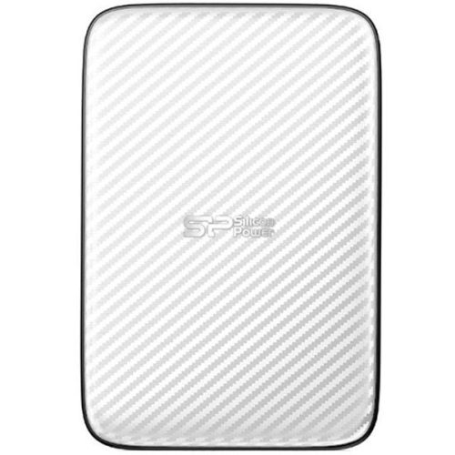 SILICON POWER 500GB,Portable Hard Drive,Diamond D20,White