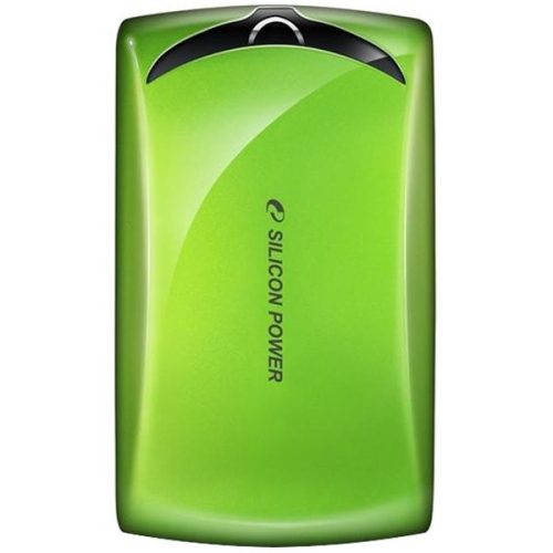 SILICON POWER Merevlemezek - külső SILICON POWER Stream S10 (500GB, N/ARPM, 2.5", N/A SSD, N/A cache, USB 3.0 - HDD External) Green - HDD External