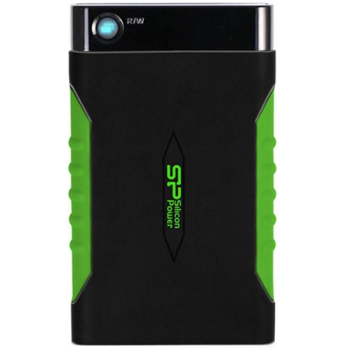 SILICON POWER 750GB, Portable Hard Drive, Armor A15,Black