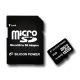 SILICON POWER Memória - Flash kártyák SILICON POWER NAND Flash Micro SDHC 8GB x 1 Class 4, 1pcs with SD Adapter