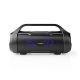 Nedis SPBB310BK akkumulátoros party boombox, 120W, Bluetooth, 10 m hatótávolság, USB, microSD , 6 óra vez nélkül