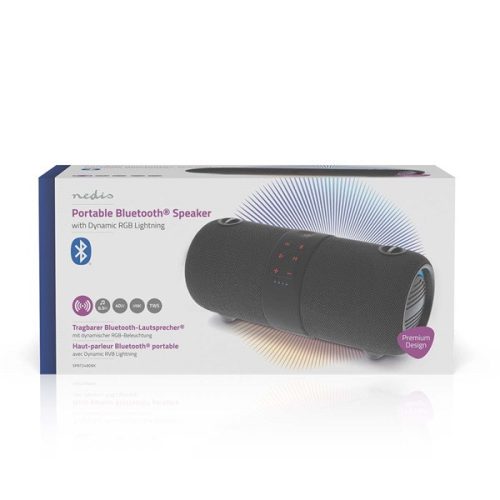 Nedis SPBT2480BK bluetooth hangszóró 40W, IPX6, sztereo, beépített mikrofon
