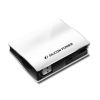 SILICON POWER SPC33V2W Card Reader (CF/MS/MS PRO/MS PRO Duo/SD/xD-Picture/MS Duo/MMC plus/MMC mobile/Micro SD/Mini SDHC/SDHC/Micro SDHC/MMC), USB 2.0, White/Black