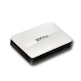 SILICON POWER Card Reader 39 in 1 (SDXC/MS XC/CF/MS/MS PRO/MS PRO Duo/SD/xD-Picture/MS Duo/MS Micro (M2)/Micro SD/SDHC/Micro SDHC/MS PRO-HG Duo/MMC), USB 3.0, White
