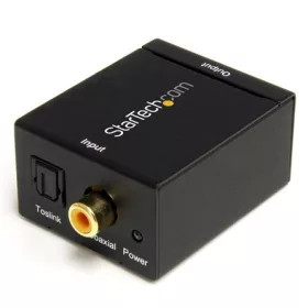   StarTech RCA (Digital Coax) Toslink Standard -> 2db RCA F/F adapter fekete
