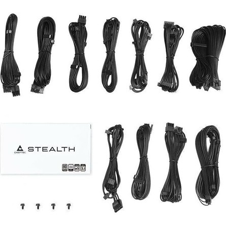 Chieftec Stealth 1200W 80+ Platinum ATX 3.1 PCIe GEN5 - SPX-1200-FC