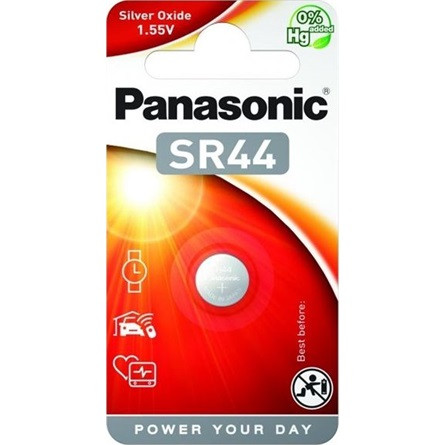 Panasonic SR-44 1,55V ezüst-oxid óraelem 1db